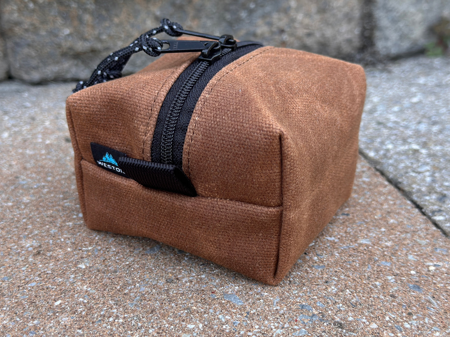Waxed Canvas Pouch Perfect for Trangia Burners and Essential Gear, EDC Pouch, Bushcraft Gear, Survivalist Gear, Trangia Storage, Canvas Bag