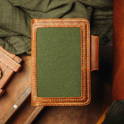 Pirate Goods Quartermaster v2 – Leather Passport Wallet with Velcro