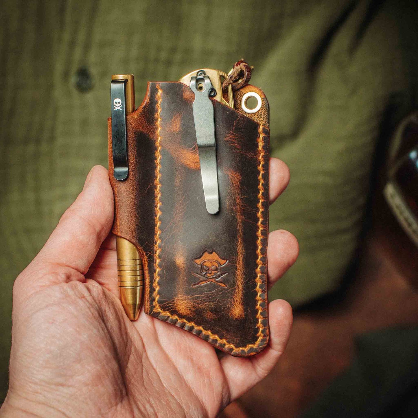 Pirate Goods Sailor v3 – Leather EDC Knife Sleeve