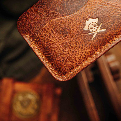 Pirate Goods Drunken Boatswain v2 Slim Wallet – Minimalist Leather EDC Card Holder