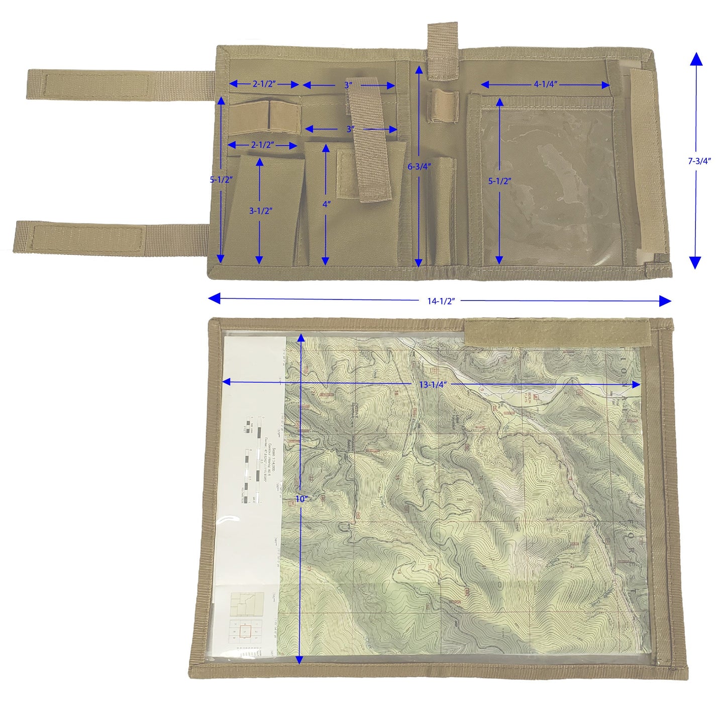 Compass Navigation Kit - Advanced Package  - Includes Multifunction Case w/Protective Map Pouch