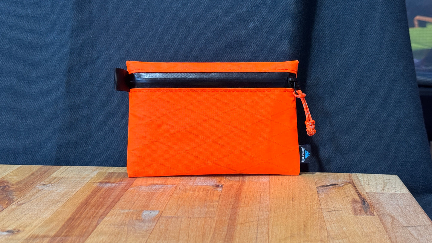 X-Pac Zip Pouches – Ultralight and Weatherproof EDC Wallets or Passport Holders for Hiking, Backpacking & Travel, Trail-Ready Adventure Gear