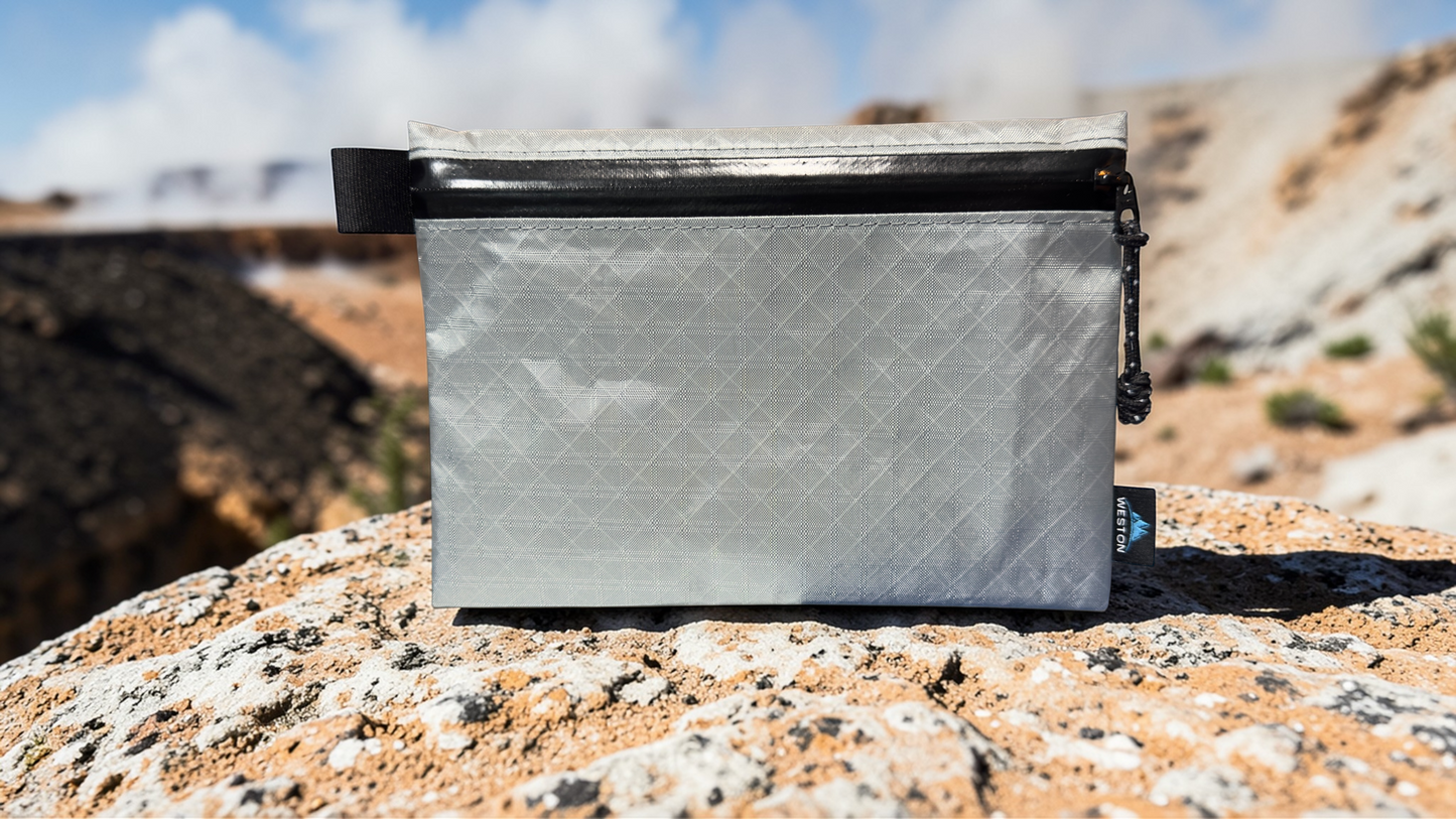 Ultralight Weatherproof Zipper Pouch – Ascent Series Minimalist Trail & Travel Organizer
