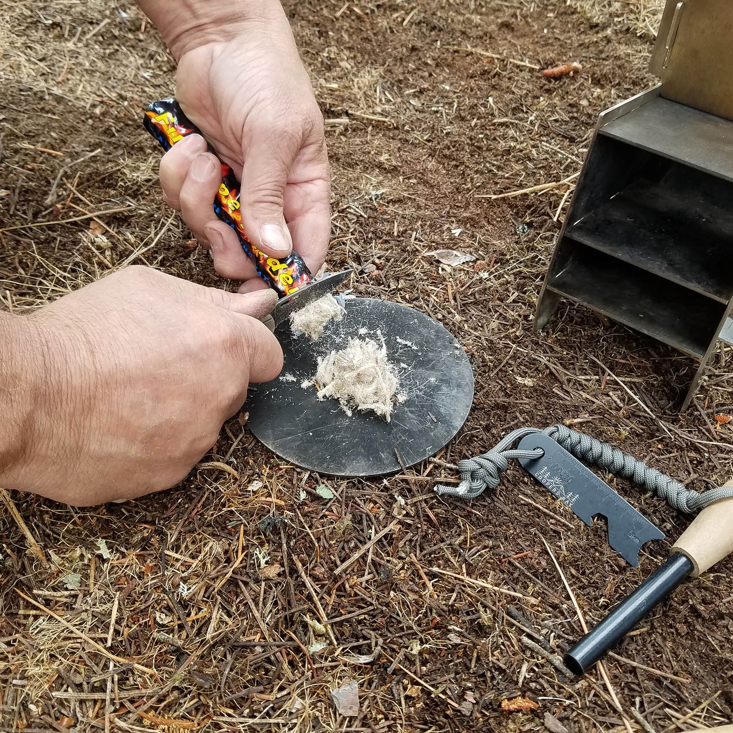 FireRope™ Mini - Firestarting Tinder - 6PK / 24PK