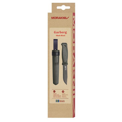 Garberg Black Blade with Polymer Sheath © Green