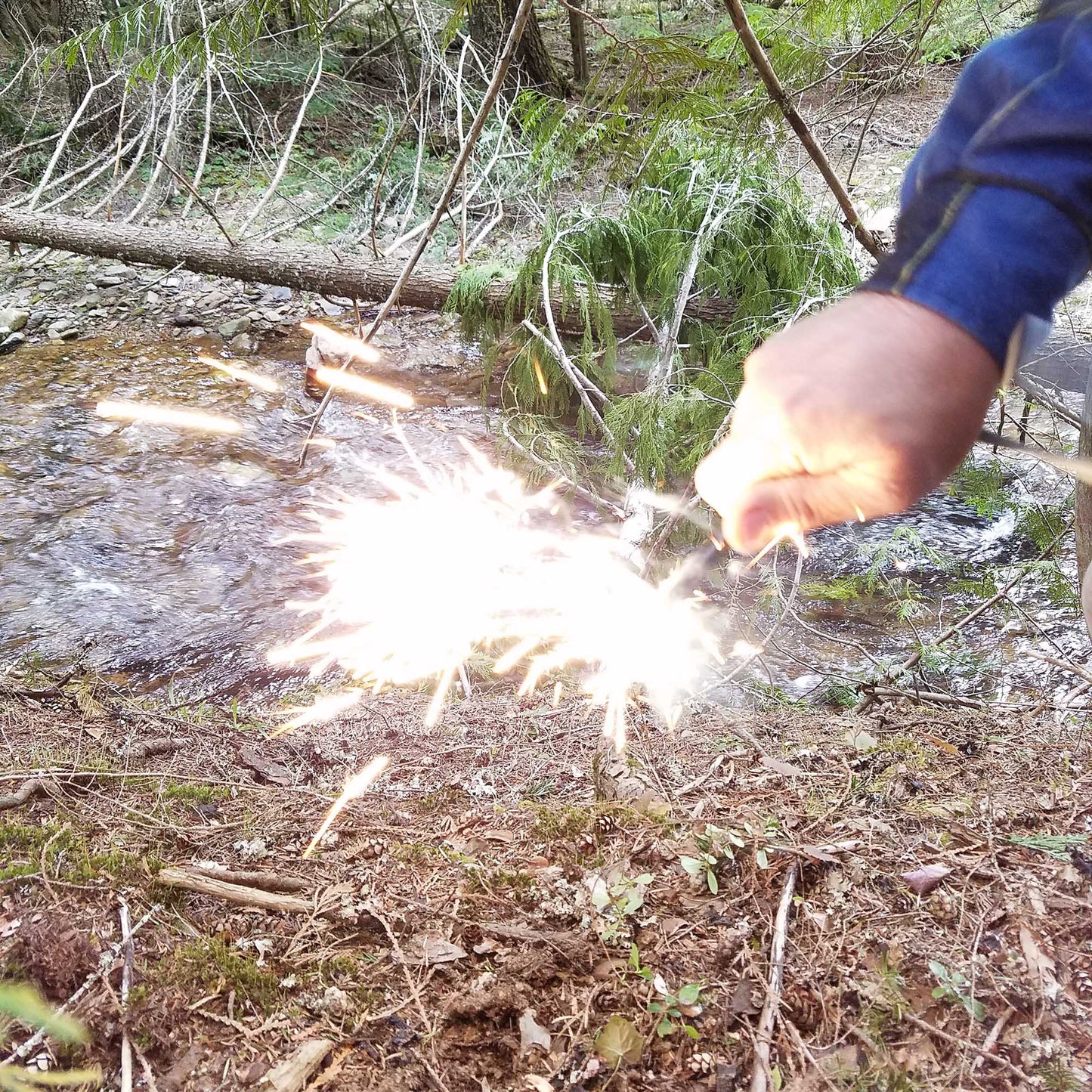 HexaLite™ Ferro Rod Fire Starter Blank - ROD ONLY