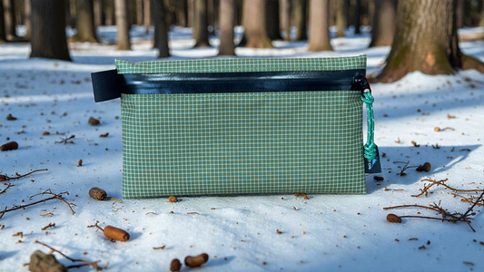 Ultralight Weatherproof Flat Pouch – Minimalist Trail & Travel Organizer