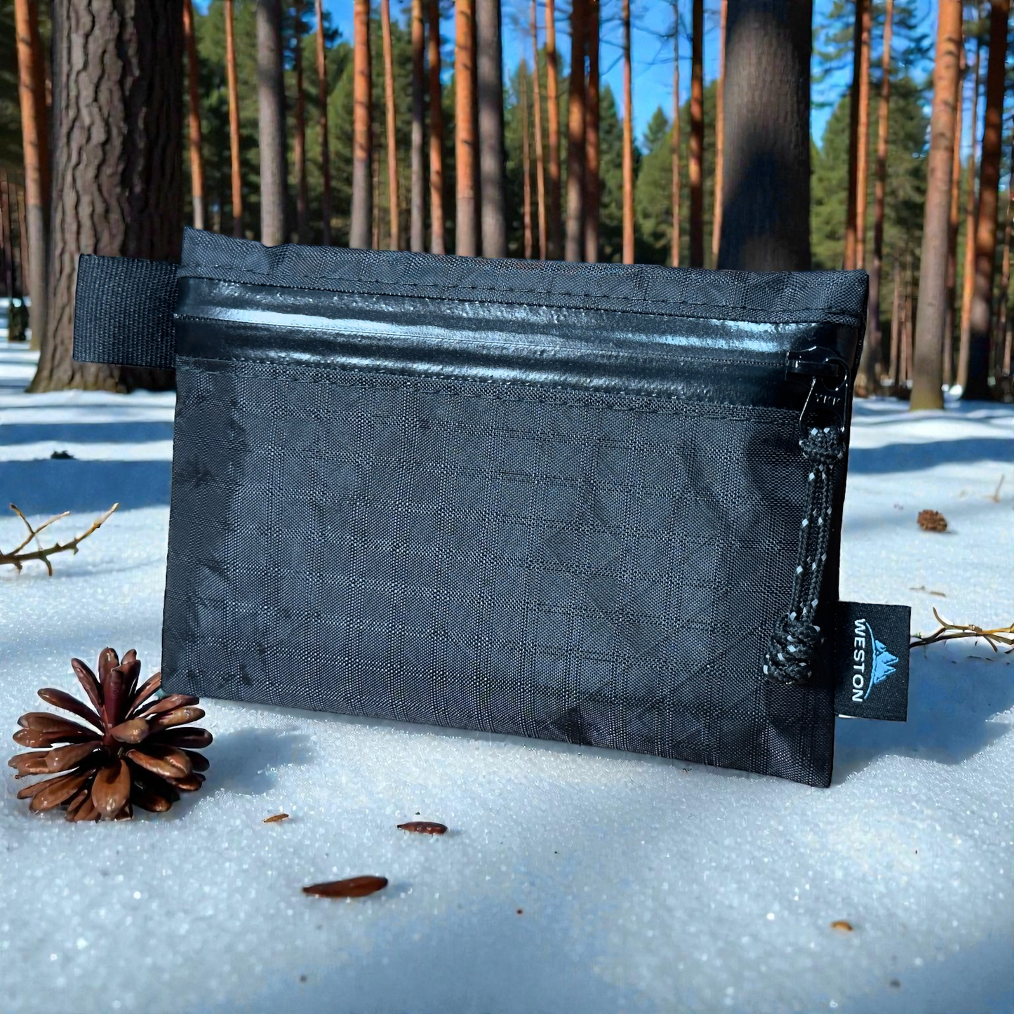 Ultralight Weatherproof Zipper Pouch – Ascent Series Minimalist Trail & Travel Organizer