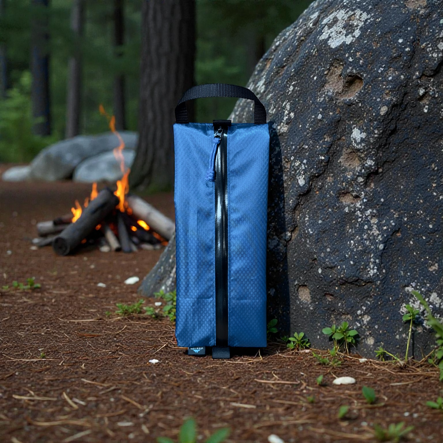 Ultralight Ripstop Nylon Ditty Bag - Expandable Toiletry Kits for Backpacking, Hiking & EDC