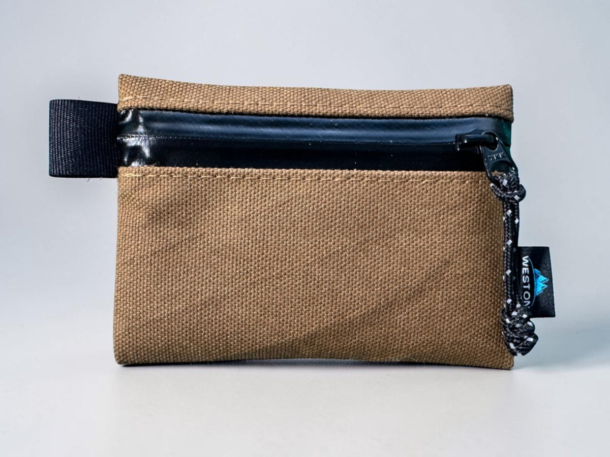 Ascent Series Compact X-Pac Zip Pouch – Ultralight EDC Wallet, Travel Organizer & Minimalist Backpacking Essential