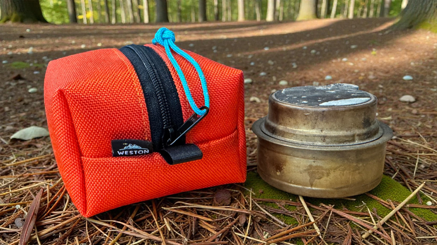 Heavy Duty Cordura® Fire Kit & Stove Pouch – Weatherproof, Field-Tested and Built to Last