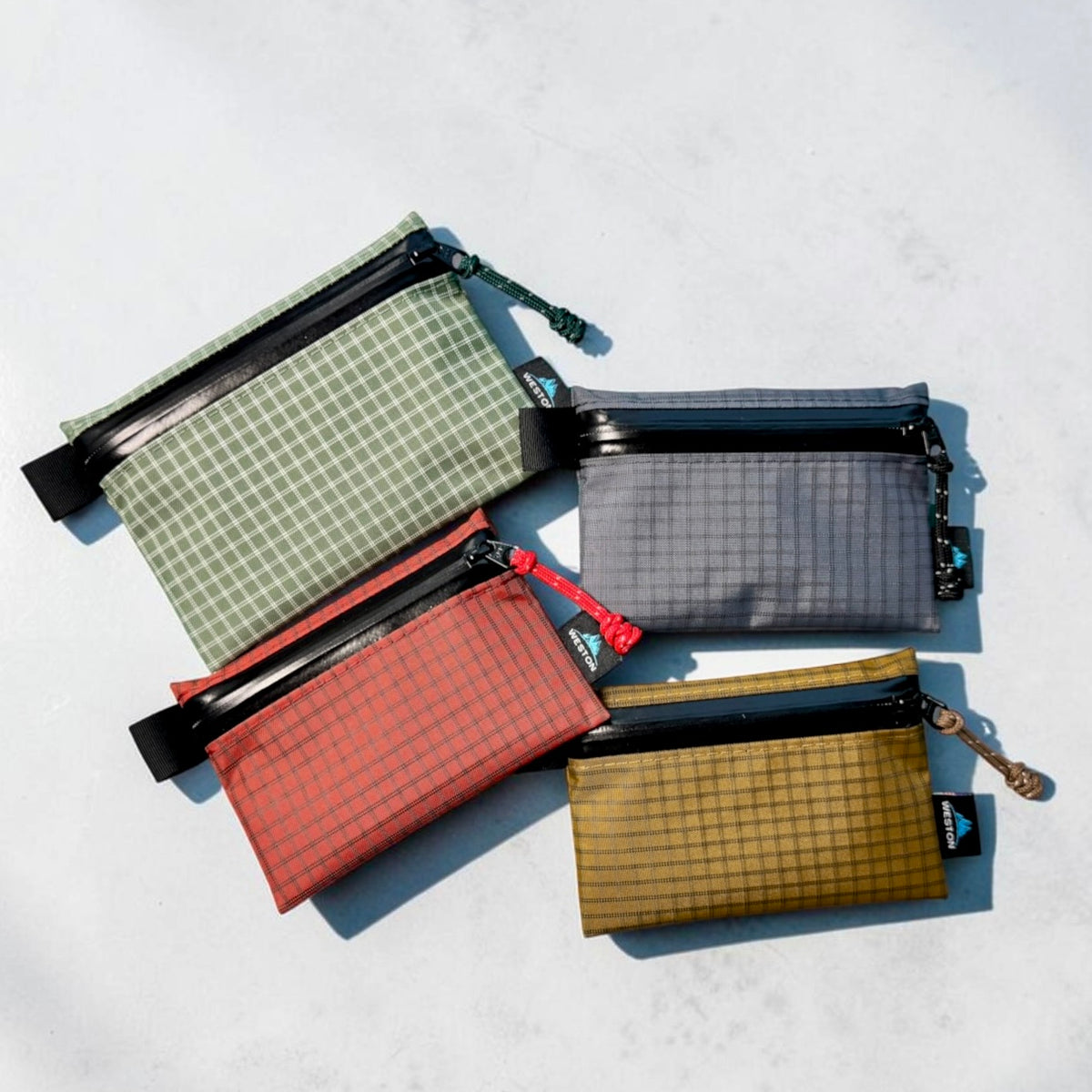 UltraGrid Weatherproof Stash Pouch – Ultralight Wallet and Gear Organizer for Hiking, Backpacking, Camping & Travel