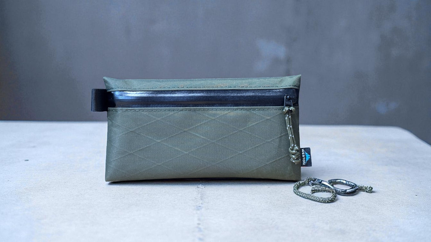 X-Pac® Ultralight Ascent Zipper Pouch – Weatherproof Wallet, Passport Holder & Backpacking Gear Organizer