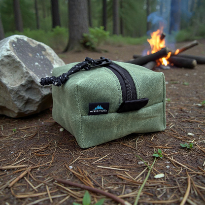 Waxed Canvas Trangia Spirit Burner Case – Rugged & Classic Fire Kit Pouch