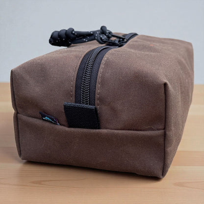 Rugged Waxed Canvas Pouch – American-Made EDC Organizer for Hiking, Camping & Survival