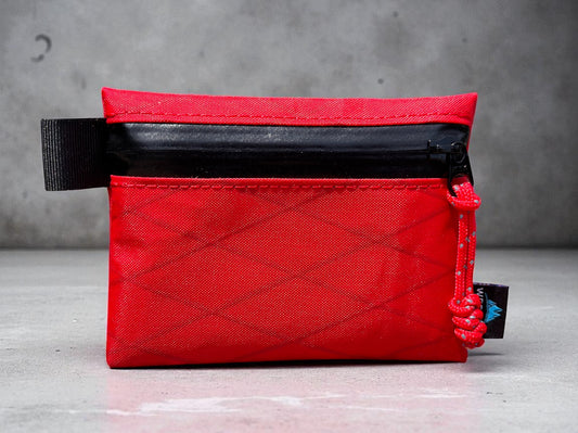 X-Pac Ascent Series Compact Zip Pouch – Ultralight EDC Wallet, Travel Organizer & Minimalist Backpacking Essential