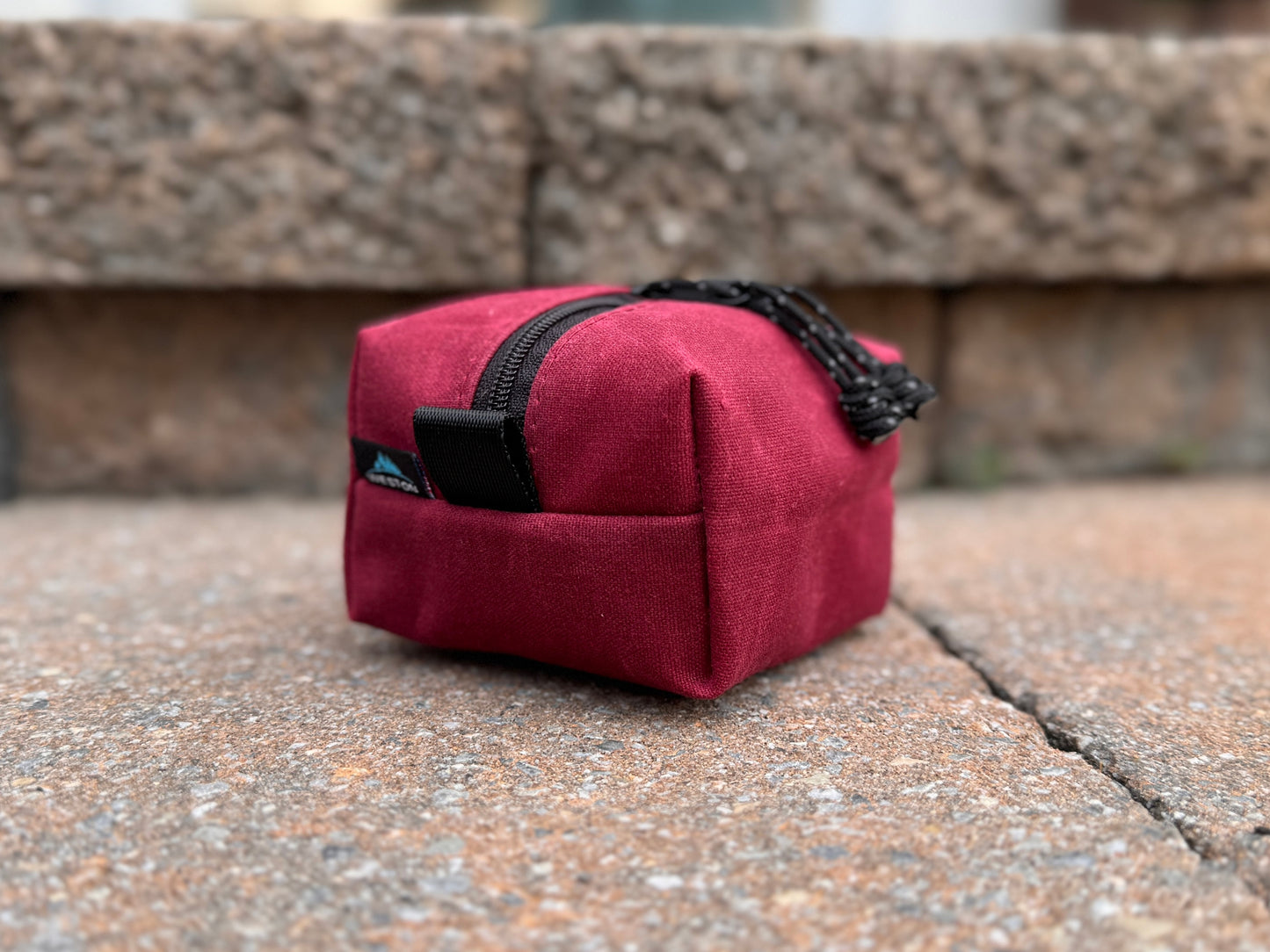 Waxed Canvas Pouch Perfect for Trangia Burners and Essential Gear, EDC Pouch, Bushcraft Gear, Survivalist Gear, Trangia Storage, Canvas Bag