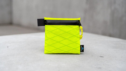 Ascent Series 3x3x1 X-Pac® Zipper Pouch – Ultralight Waterproof Wallet & Compact Gear Organizer for EDC, Hiking & Travel