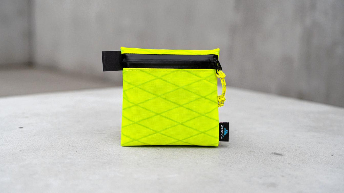Ascent Series Compact X-Pac Zip Pouch – Ultralight EDC Wallet, Travel Organizer & Minimalist Backpacking Essential