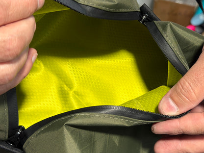 X-Pac® Ultralight Custom Gear Organizer with Nylon Liner for Travel, Backpacking & Hiking