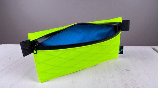 Peak Series X-Pac Zipper Pouches – Premium Ultralight Waterproof Organizer with Nylon Liner | Hiking Wallet, Travel & Backpacking Gear