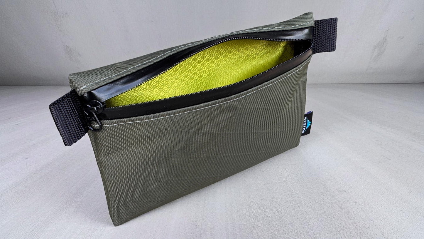 Peak Series X-Pac Zipper Pouches – Premium Ultralight Waterproof Organizer with Nylon Liner | Hiking Wallet, Travel & Backpacking Gear