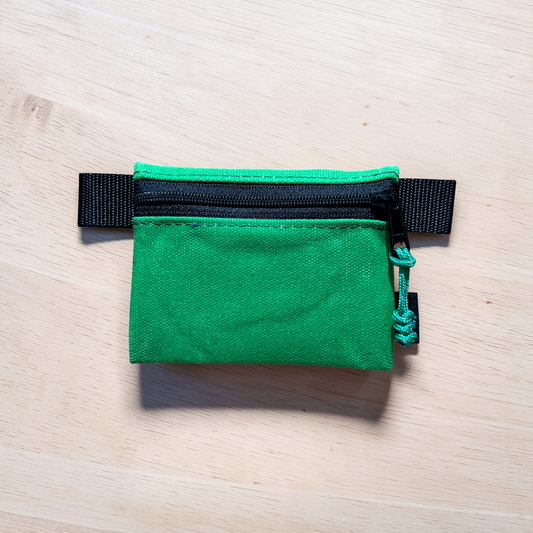 Waxed Canvas Zipper Pouch, Rugged EDC Wallets & Bushcraft Gear Organizers Bult to Last