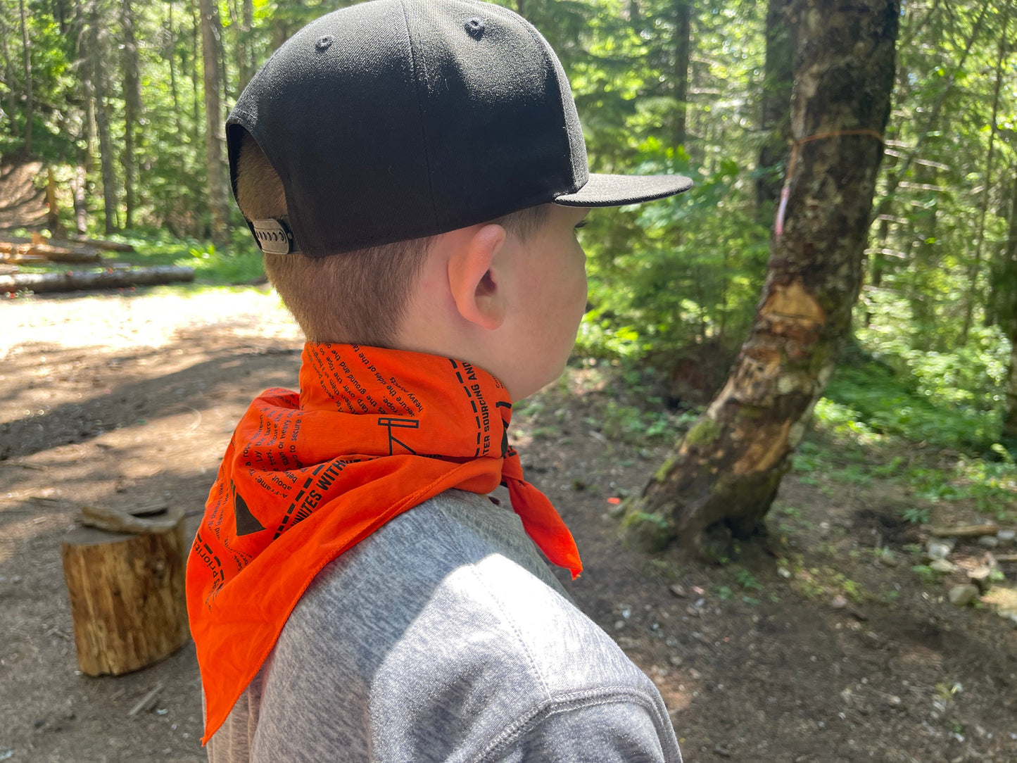 Survival Bandana with Printed Survival Instructions — Made in USA | SurvivalRags