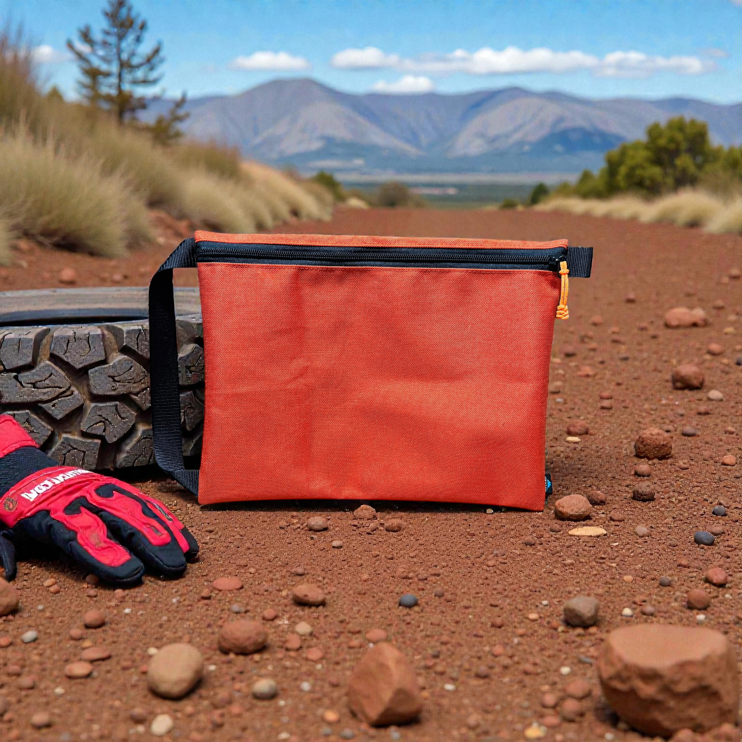 Cordura Pouch with Handle, Rugged Storage Bag for Tools, Camping, Survival, Overlanding & EDC