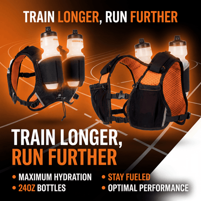 HydraQuiver Vest Pack 2 - 2.0: Ideal for marathon, Ironman, and ultrarunning.