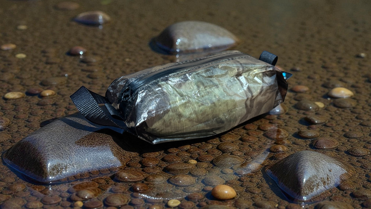 Ultralight Dyneema® Ditty Bag – Waterproof Expandable Pouch for Backpacking, Hiking, Thru-Hiking, Camping & Trail Gear