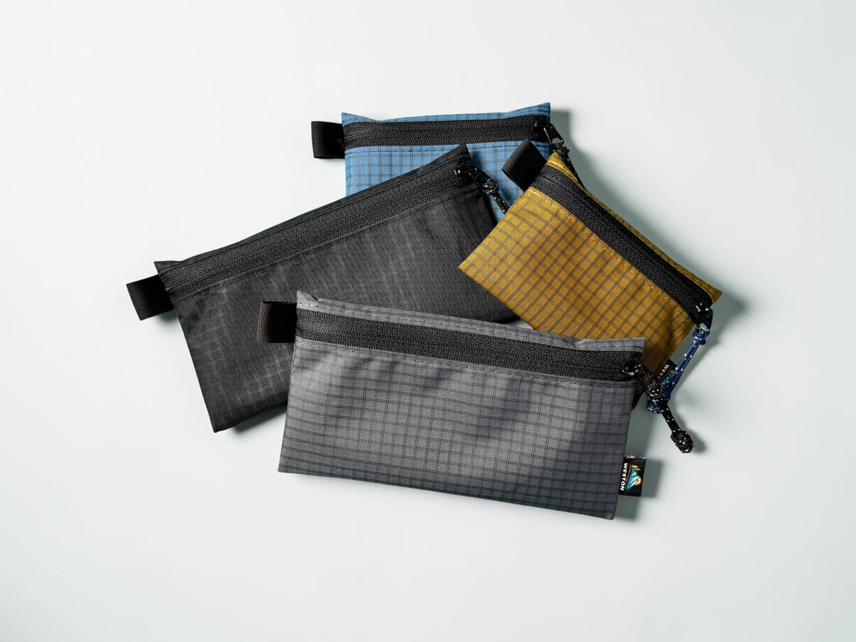 Ascent Series UltraGrid & Venom Zip Pouches – Ultralight Wallet and Gear Organizers for Hiking, Backpacking, Camping & Travel