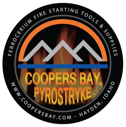 FireStorm-Plus XL 1/2" Ferro Rod & Tinder Fire Starting Kit