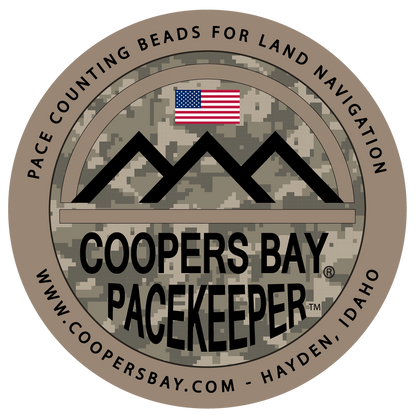 Pace Count Beads for Orienteering and Land Navigation, Workout Reps, Etc.