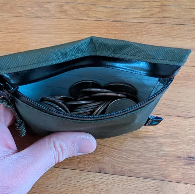 X-Pac Ascent Series Mid-Size Flat Pouch – Ultralight EDC Wallet, Travel Organizer, Backpacking Gear Pouch