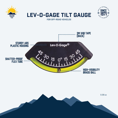 Lev-o-gage Tilt Gauge