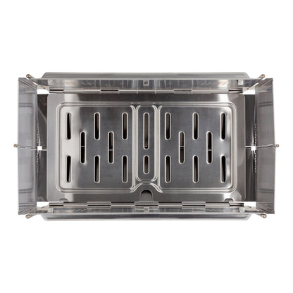 Flatpack Smokeless Firepit and Grill