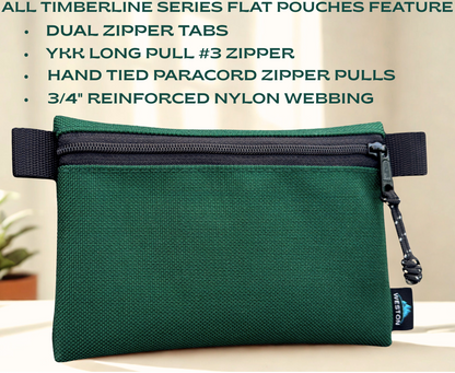 Cordura® Timberline Series Zip Pouches – Built for Hiking, Camping, EDC & Backpacking