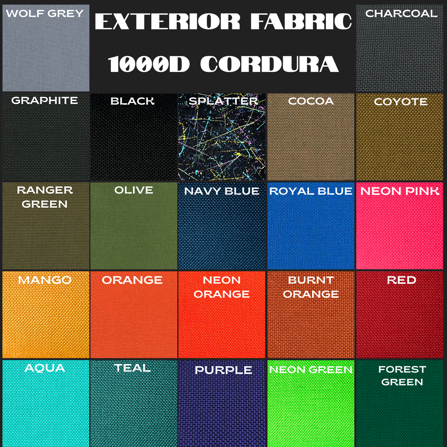 Timberline Series Tool Bag – Rugged Cordura Utility Pouch for Tools, EDC, Camping & Survival Gear