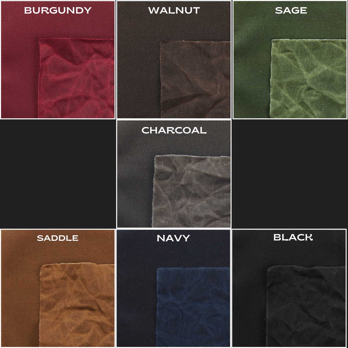 Waxed Canvas Box Pouches – Heritage Series EDC Organizers for Travel, Tools, Camping & Survival
