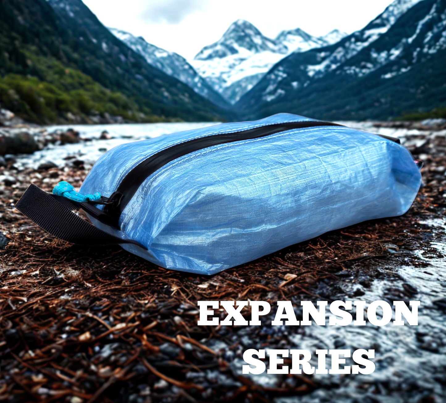 Ultralight Dyneema Expandable Ditty Bags – Super Lightweight Gear Pouches for Hiking, Backpacking, Camping, Biking & EDC, Packs Flat