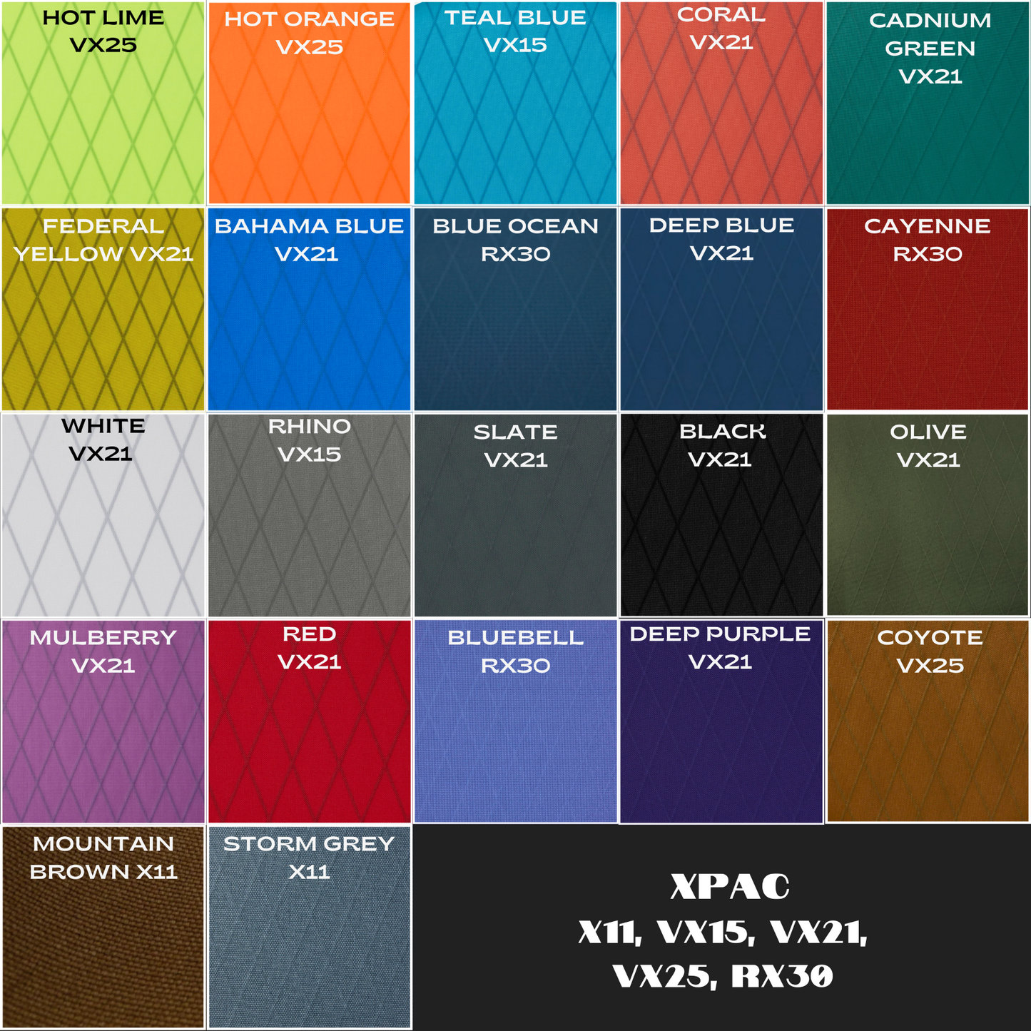 X-Pac Flat Pouch – Ultralight EDC Wallet, Travel Organizer, Passport Holder & Minimalist Backpacking Essential