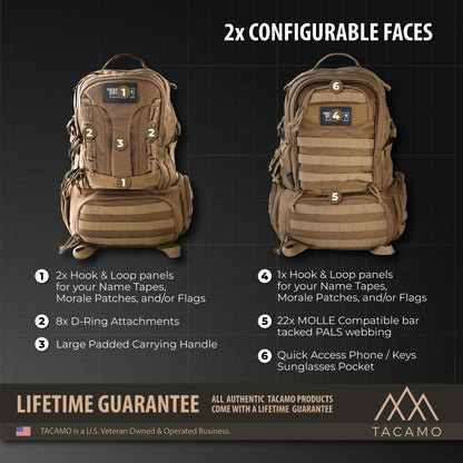 LIQUIDATION! - 50L 72-Hour Tactical Backpack