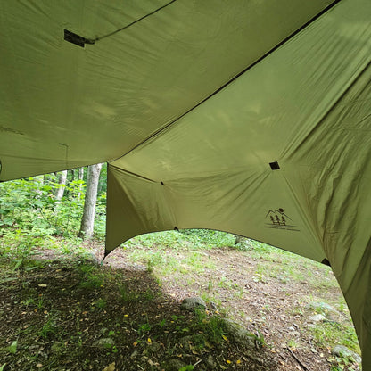 Hideaway Tarp – 12' Hammock Rain Tarp