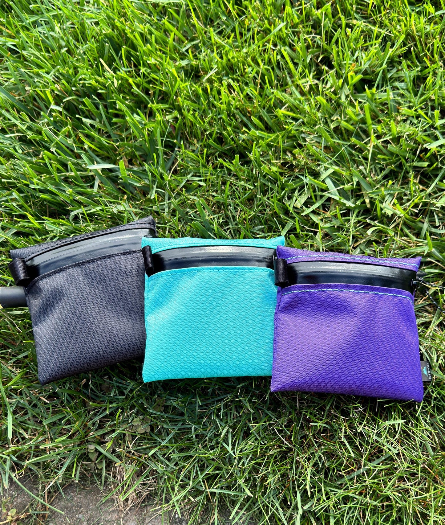 Nylon Zipper Pouches Built for Adventure, Weatherproof & Seam-Taped Organizer Pouches for Hiking, Camping and Travel