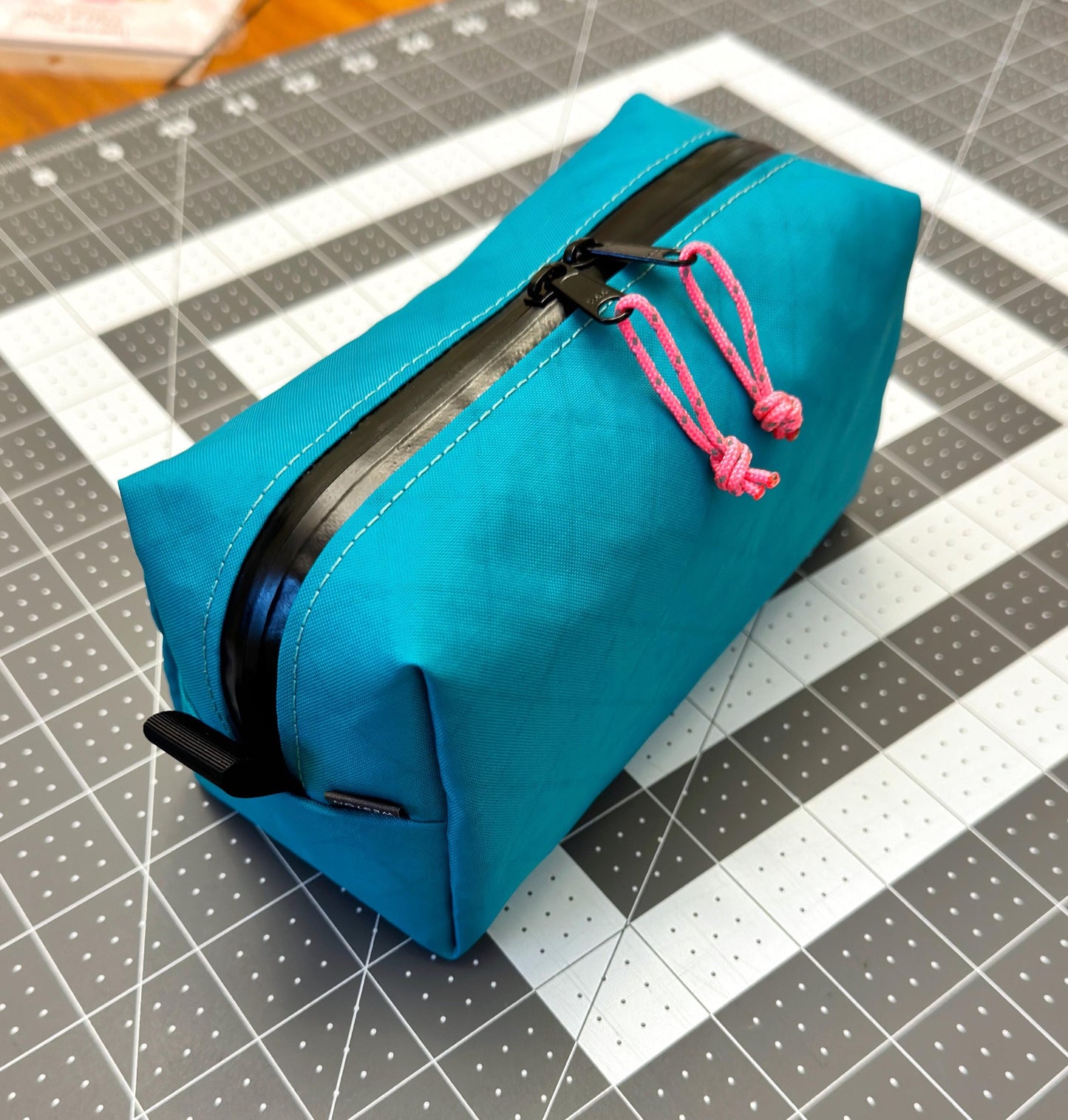 X-Pac Zipper Pouch – Ultralight Waterproof 8x3x3 Storage Bag for EDC, Travel, Toiletries, Packing, Camping, and Makeup Organization