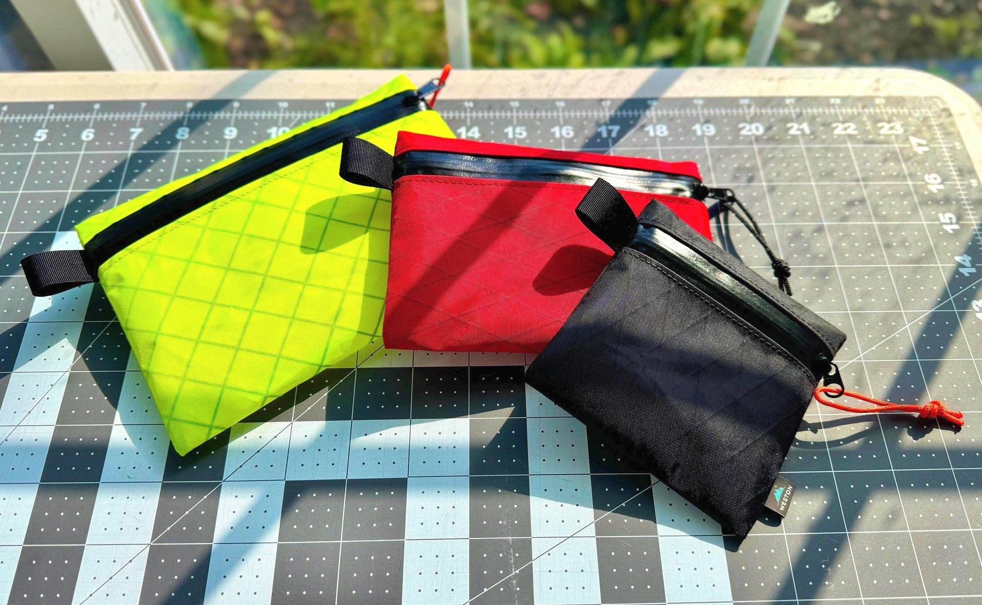 EcoPak Waterproof Zipper Pouches – Ultralight Wallets & Passport Holders for EDC, Backpacking and Camping, Essentials Pouches Built to Last