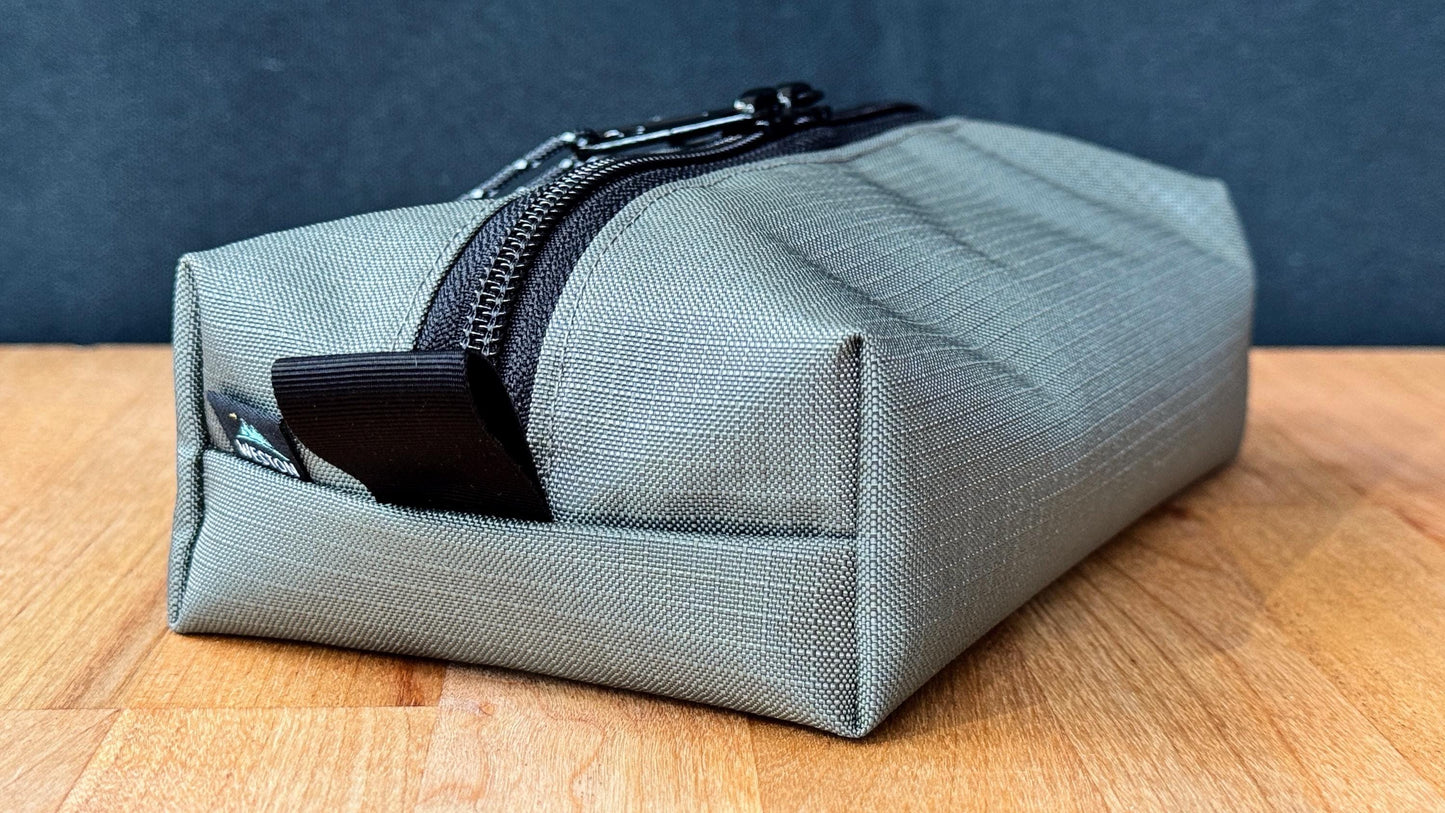 Ripstop Box Pouches and Ditty Bags, Travel Dopp Kits or Cosmetics Bags, Great For First Aid Kit, Ultralight Backpack Organizers or EDC Gear