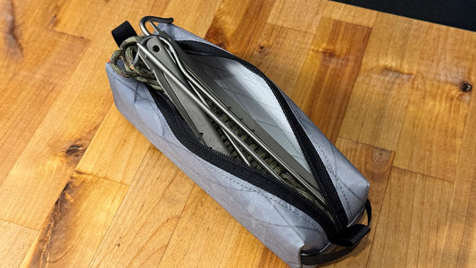 X-Pac Pencil Pouch – Compact Gear Organizer for Hiking, Camping & Ultralight Backpacking, First Aid Storage Pouch or EDC Gear Storage Bag