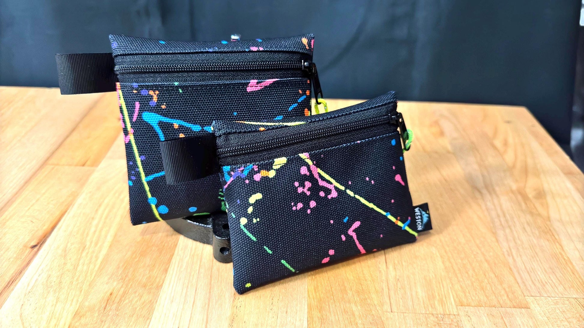 Cordura Zipper Pouches, 4x4x1 Weatherproof Wallets & Tactical Zipper Pouches Built for Bushcraft, and Survival. Rugged 1000D EDC Gear Pouch